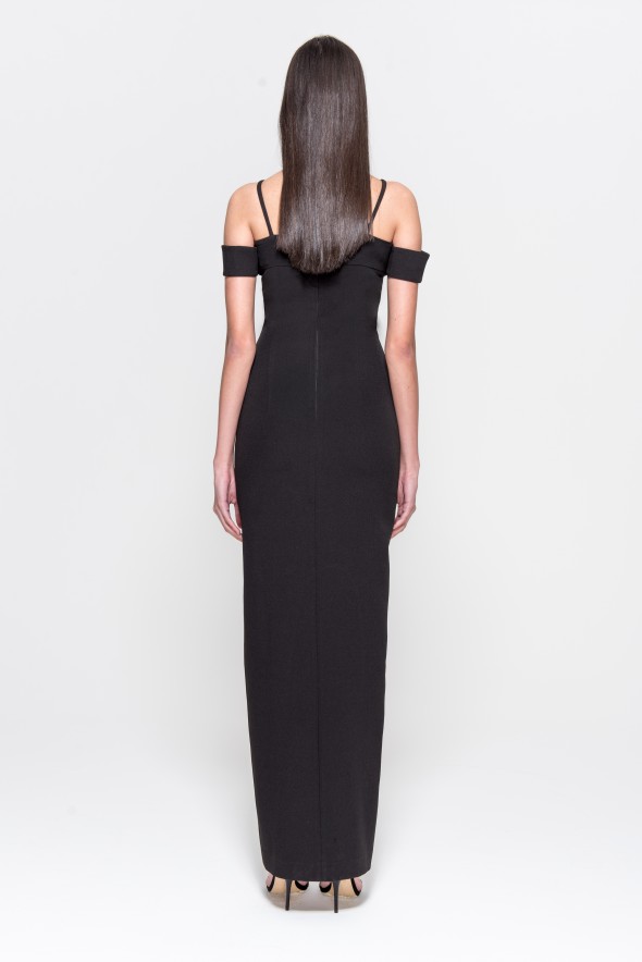8th-sign-parallel-panel-maxi-dress-back-view