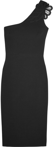 victoria-beckham-one-shoulder-appliqued-silk-and-wool-blend-crepe-dress
