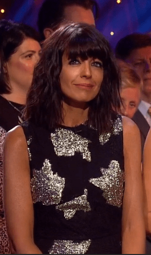 Claudia Winkleman strictly Come Dancing Dress