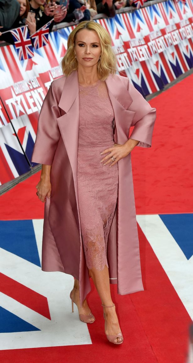 amanda-holden-pink-lace-dress-pink-coat-bgt-manchester-2017-phot-fameflynet-uk