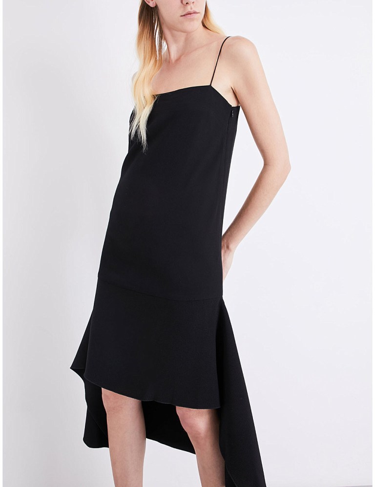 Dion Lee Spaghetti-strap crepe dress