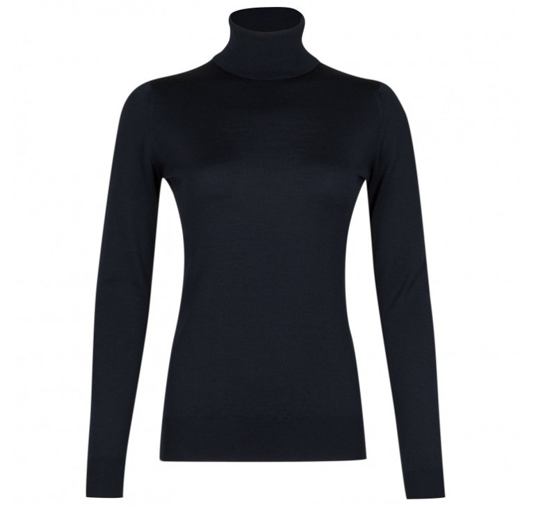 John Smedley Catkin roll neck jumper