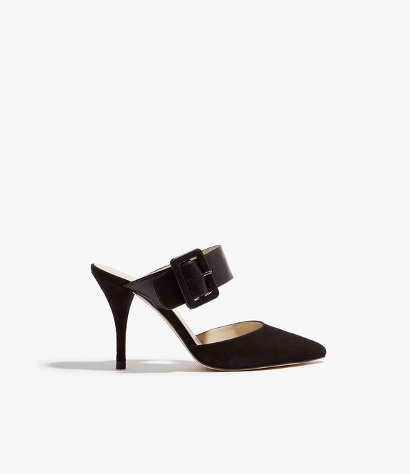 Karen Millen Buckle Mule Shoe