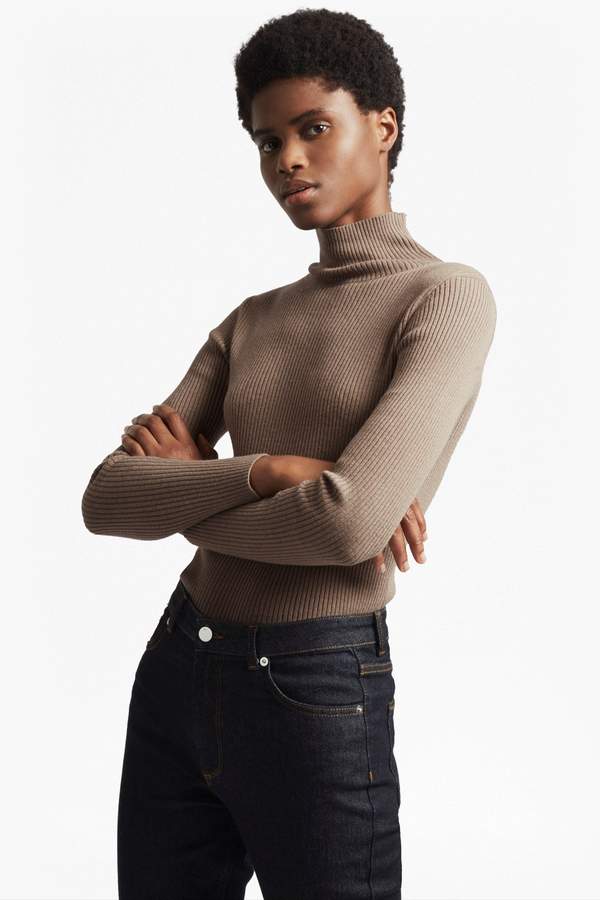 French Connection Nicola Knits High Neck Jumper