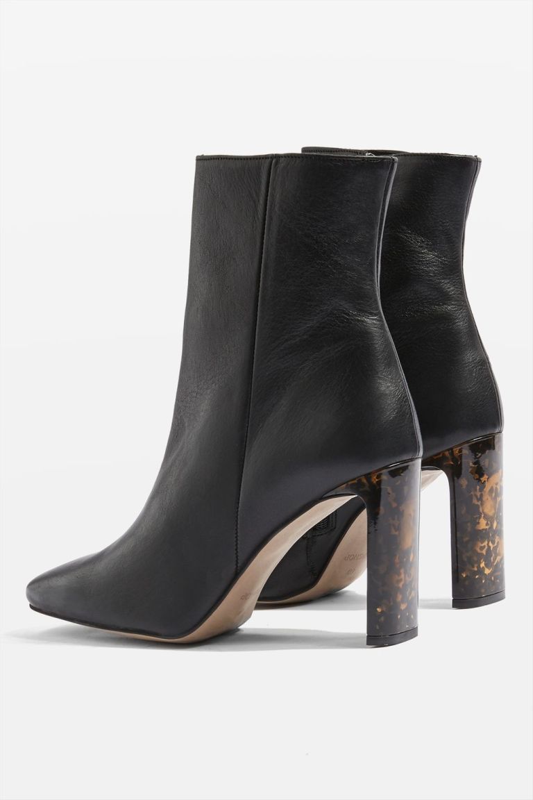 Topshop Hibiscus Ankle Boots