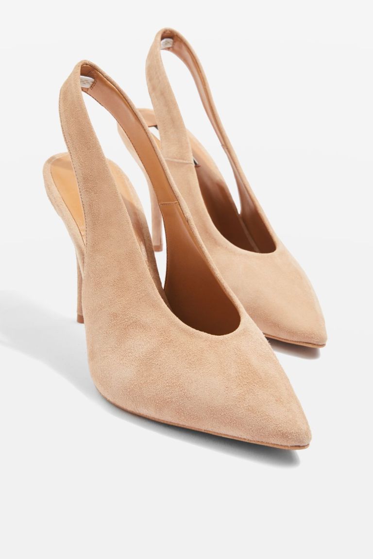 Topshop Gail Slingback Heeled Shoes