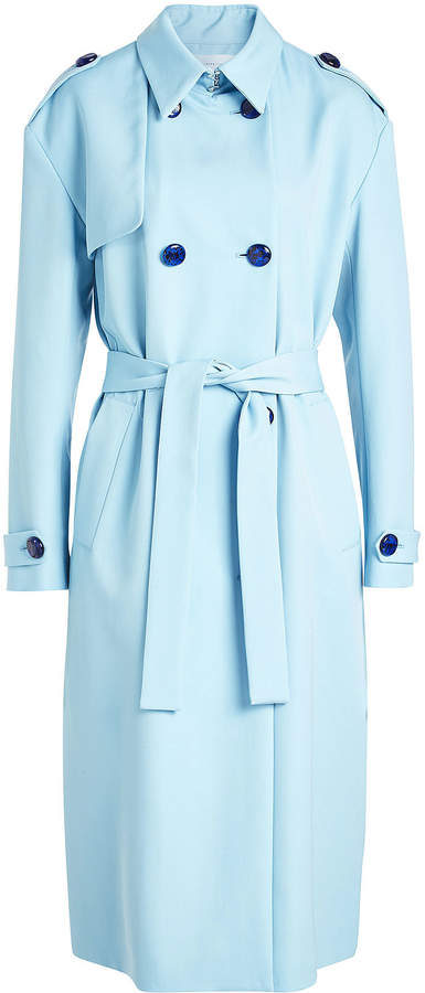 Victoria Victoria Beckham Drop Shoulder Wool Trench