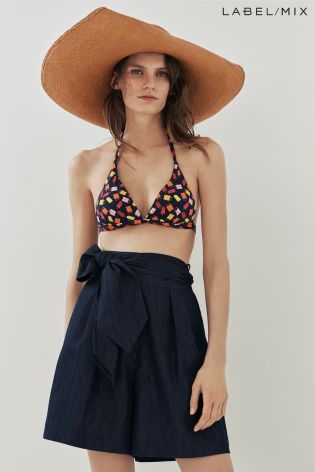 Mix Isa Arfen Tie Waist Short