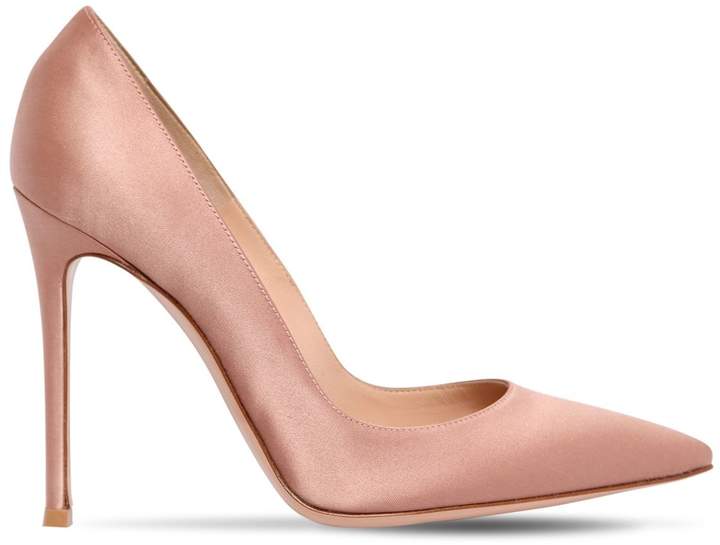 Gianvito Rossi 100mm Gianvito Satin Pumps
