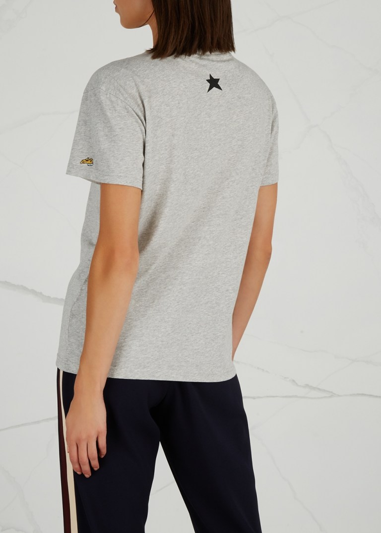 Bella Freud Milk And Sugar printed cotton T-shirt back view