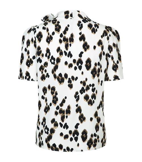 Claudie Pierlot Leopard Print Top back view