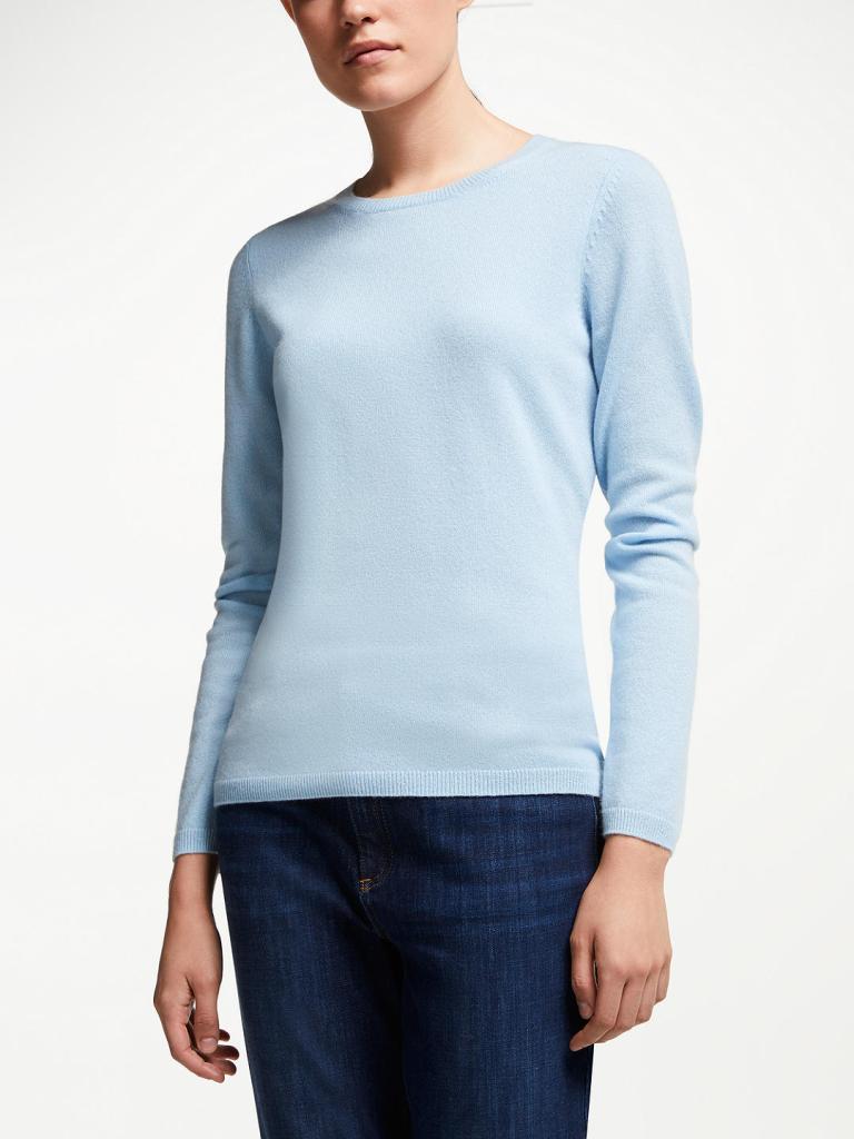 John Lewis &amp; Partners Cashmere Crew Neck Sweater