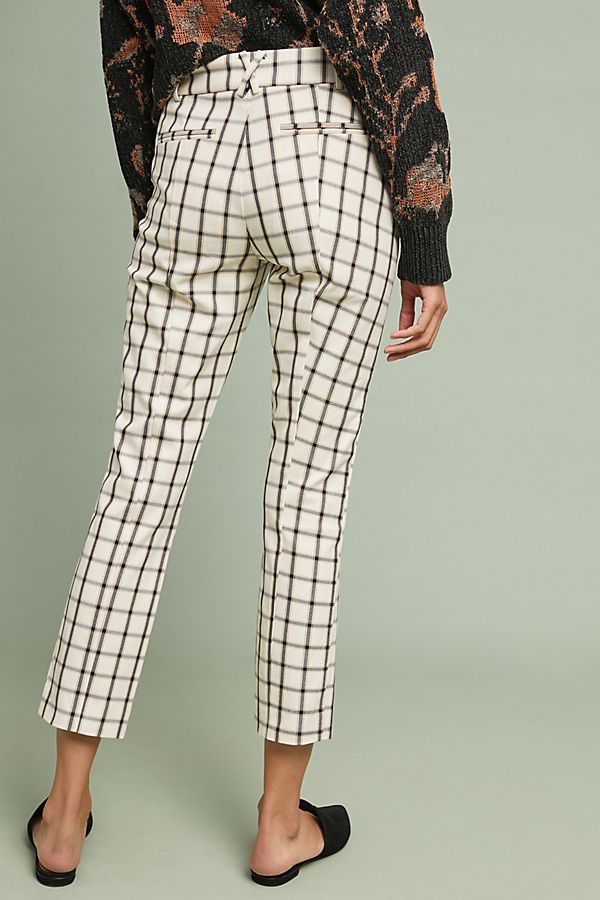 Anthropologie The Essential Slim Trousers back view