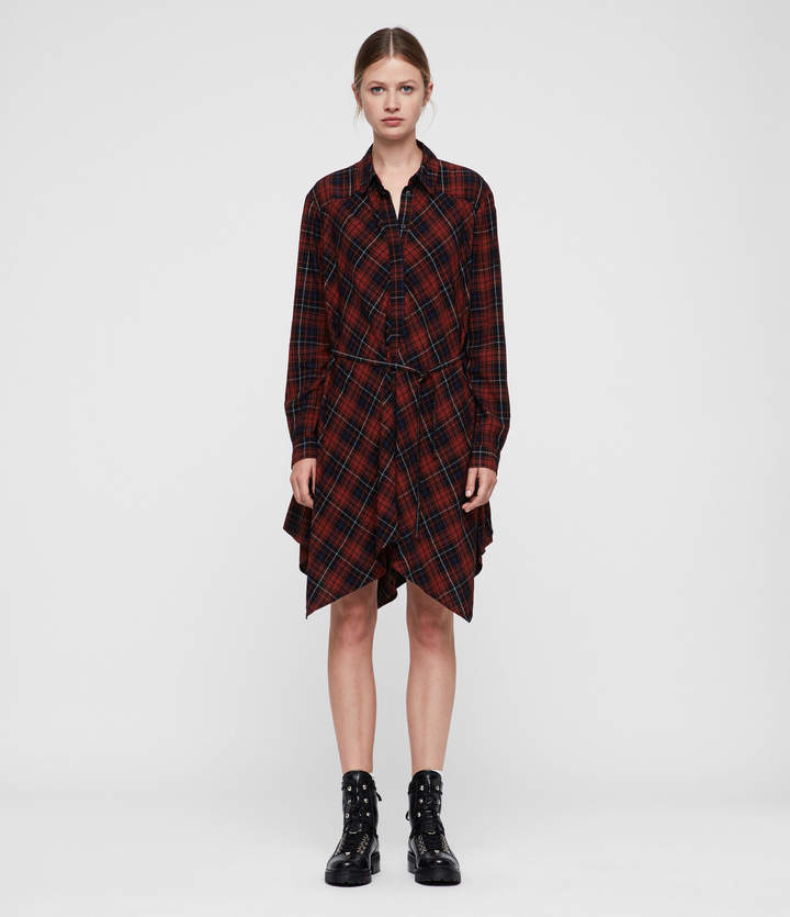 AllSaints Tala Shirt Dress
