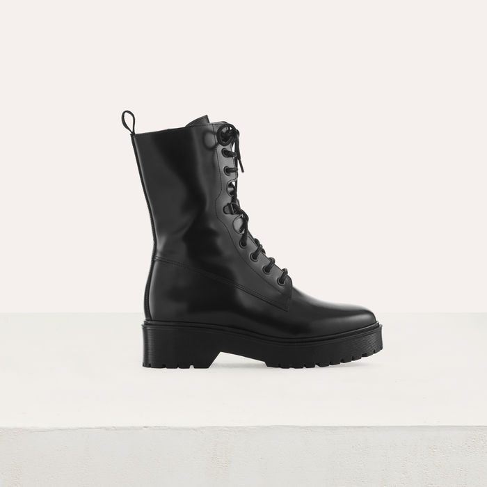 Maje ranger style boots