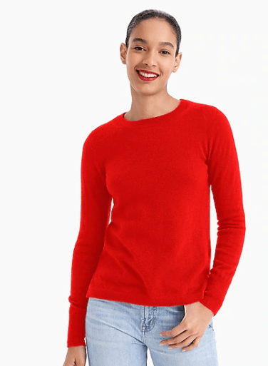 j crew crewneck sweater