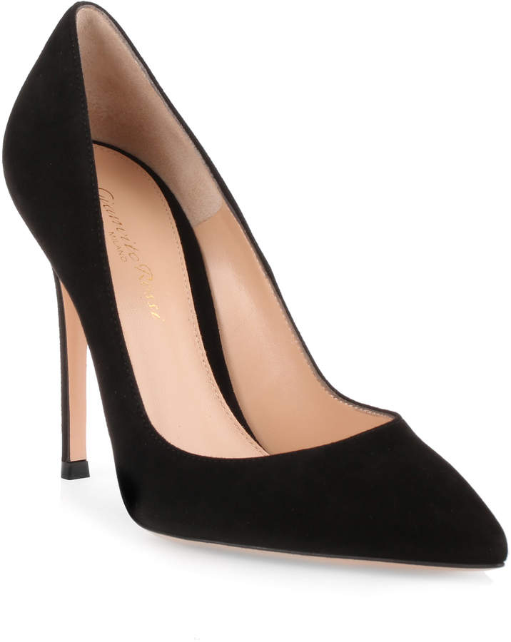 Gianvito Rossi Gianvito 105 black suede pumps