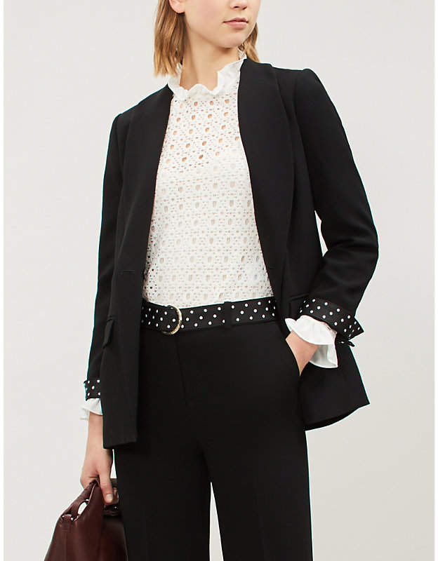 Claudie Pierlot Voile crepe jacket