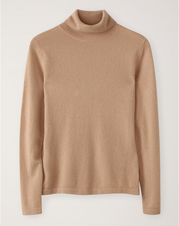 Pure Collection Cashmere Roll neck sweater