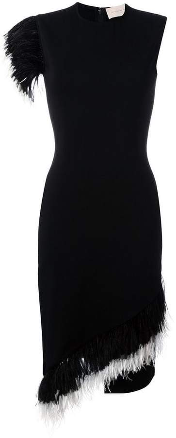 Christopher Kane feather dress