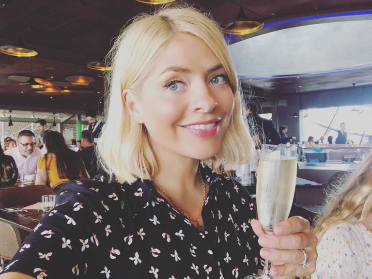 How to find holly willoughby black floral dress Eiffel Tower Paris June 2019 Photo Holly Willoughby