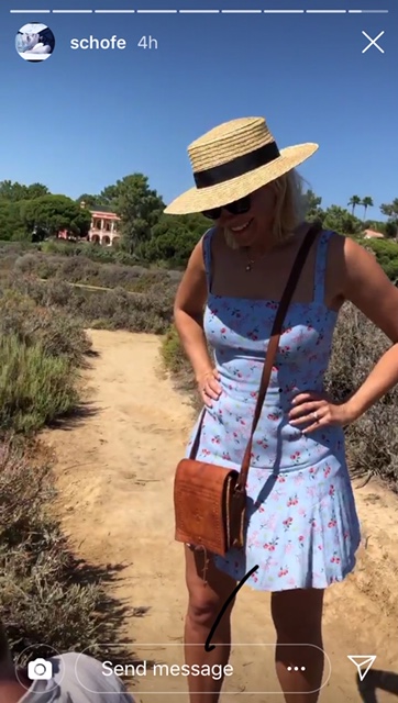 how to find holly Willoughby blue floral mini dress August 2019 photo Phil Schofield