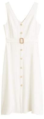 Mango Belt midi dress