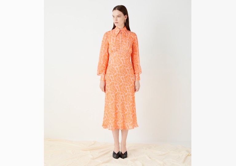 Finery Maida Printed Georgette Dress