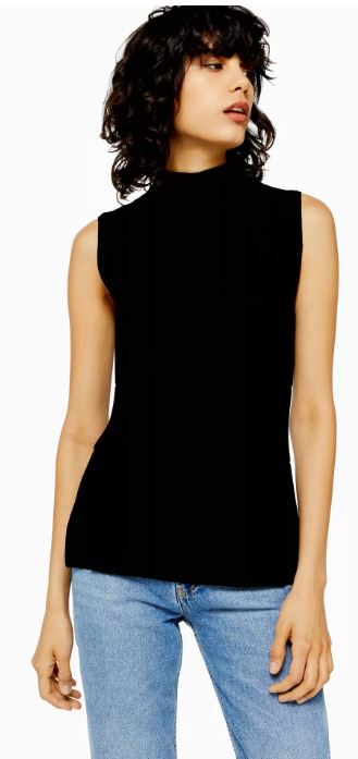 Topshop Rib Knit Top by Boutique