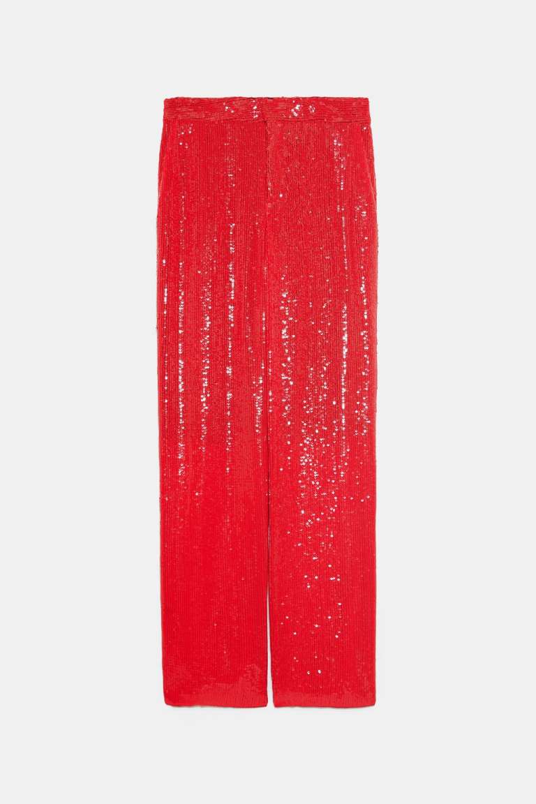 Zara Sequinned Trousers