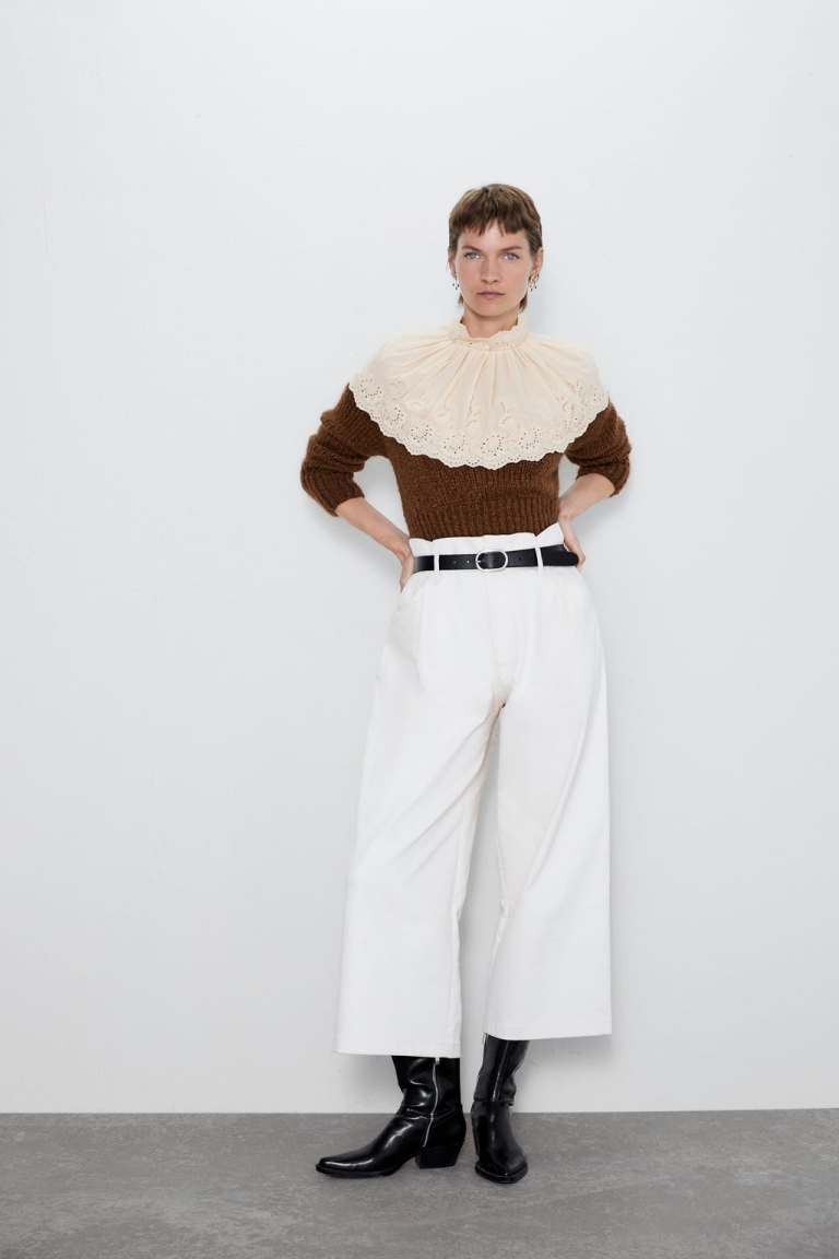 Zara Wide Trousers with Belt