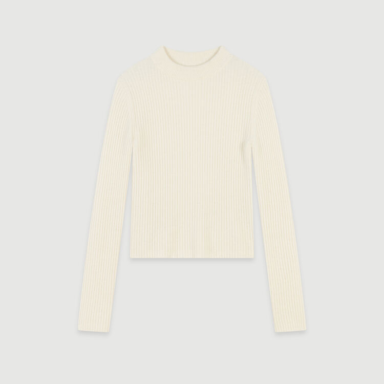 Maje Ribbed Turtleneck Sweater v2