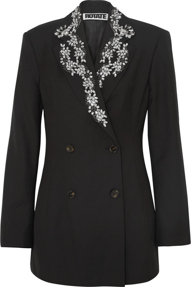 Rotate Birger Christensen Wool-blend Blazer Dress v2