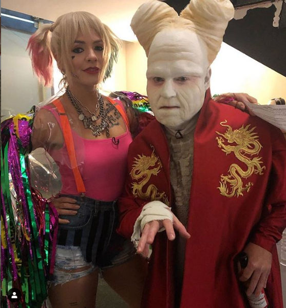 Holly Willoughby as Harley Quinn Celebrity Juice October 2019 Photo Keith Le