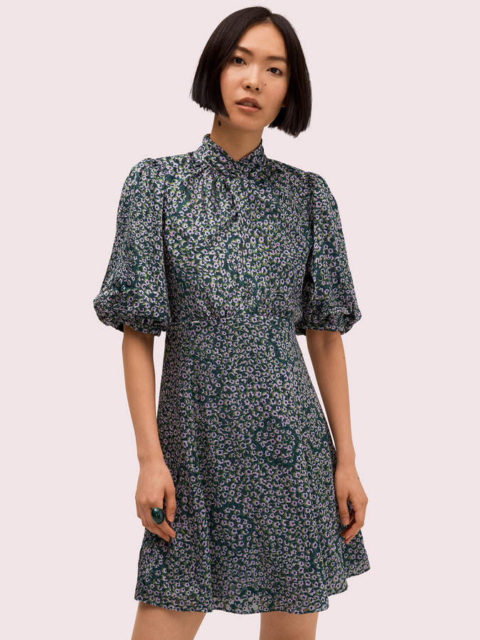 Kate Spade Flair Flora Devore Mini Dress