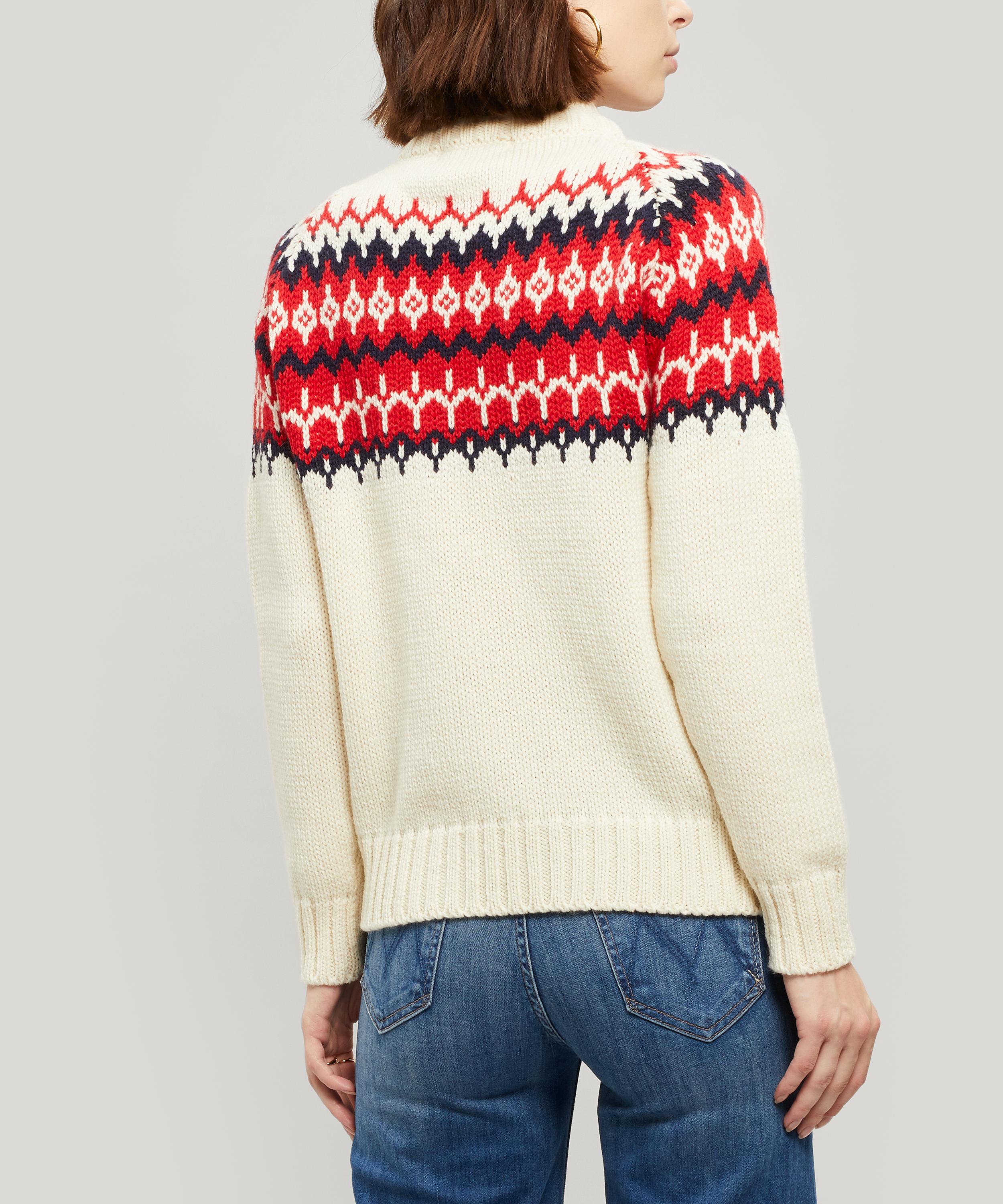 Daughter Bansha Fair Isle Wool Jumper back view.jpg