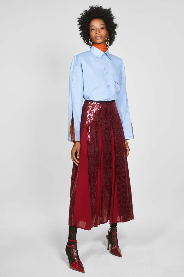 Zara Sequinned Skirt