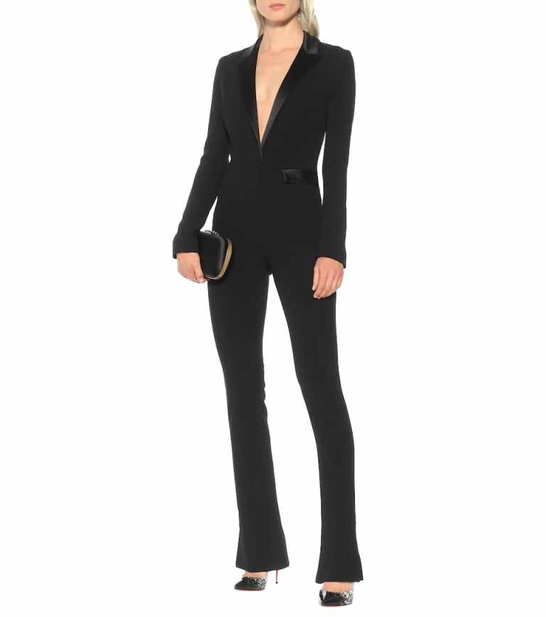 Galvan Berlin Tuxedo Jumpsuit