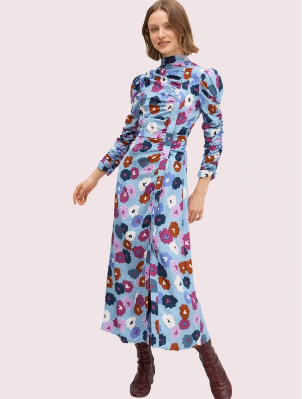 Kate Spade Winter Garden High Neck Dress