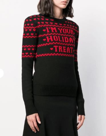 Philosophy di Lorenzo Serafini Christmas Printed Jumper