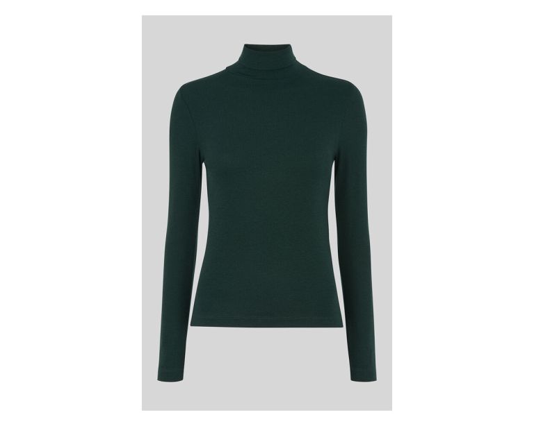 Whistles Essential Polo Neck Top