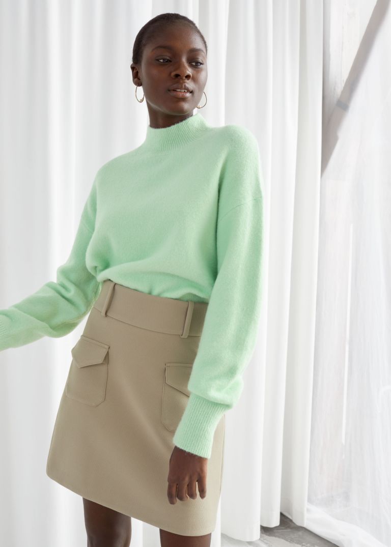 And Other Stories Duo Pocket Mini Skirt