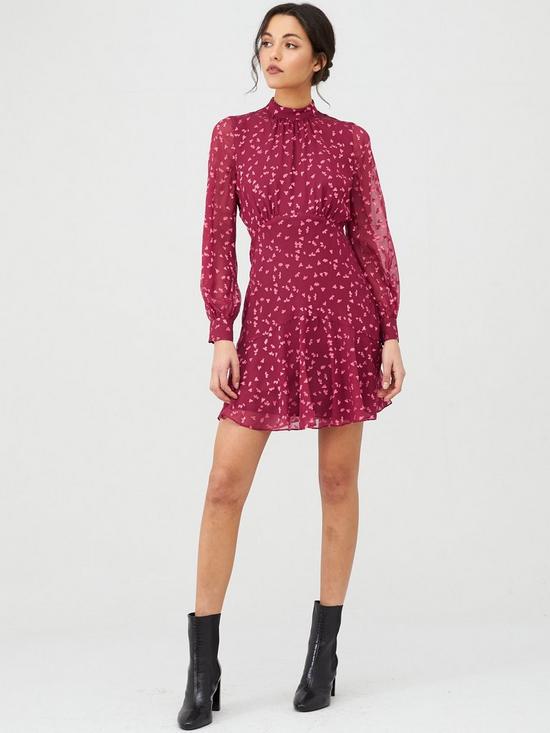 Whistles Falling Leaves Mini Dress