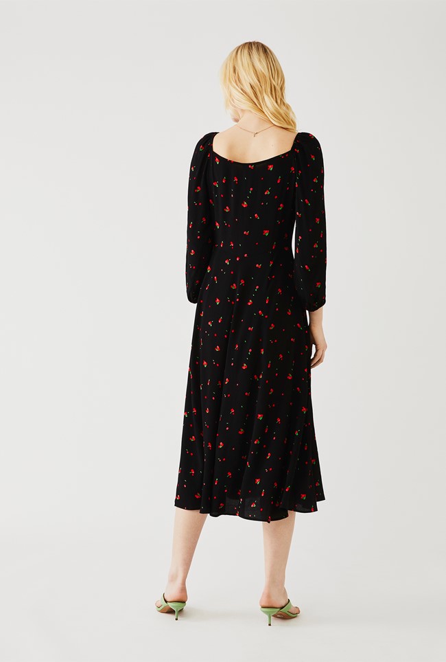 Ghost Joy Dress cherry spot back view