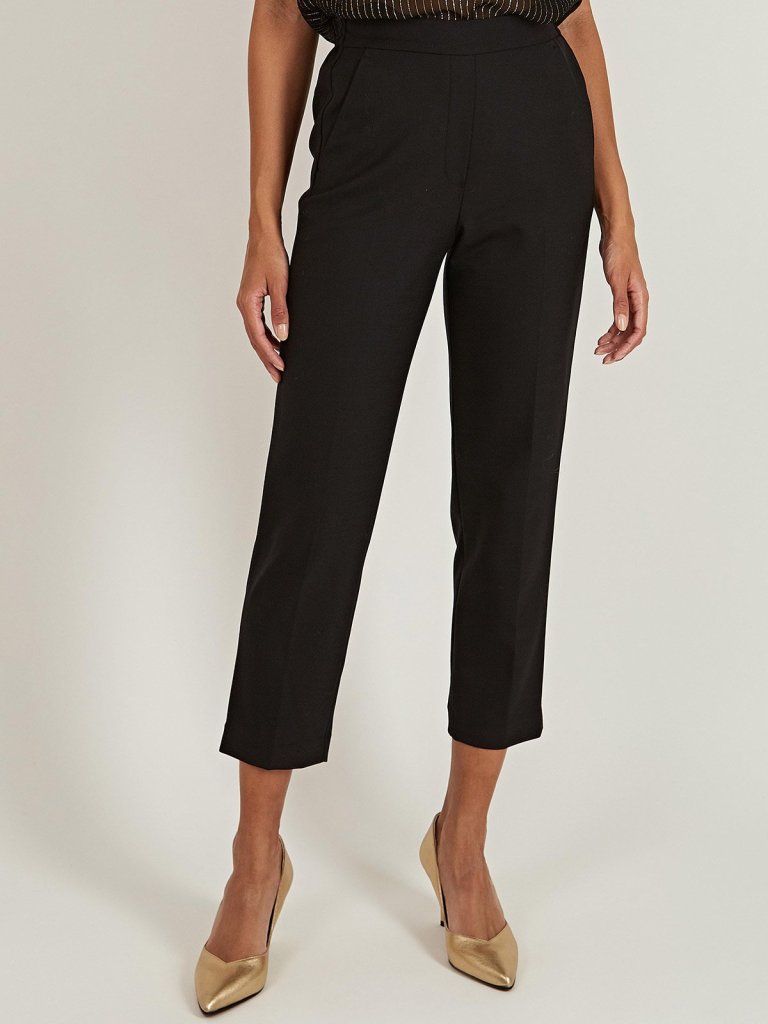 Tailored by Rebecca Taylor Gabardine Smart Pants