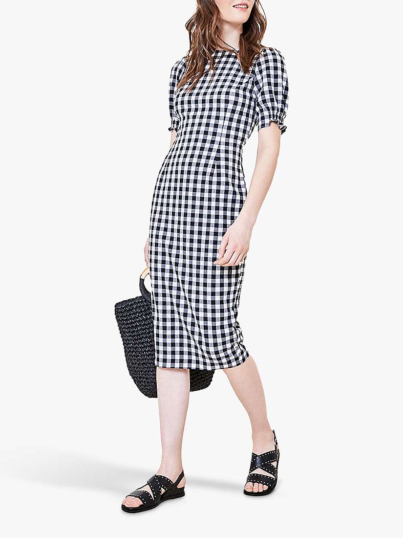 Holly Floral Gingham Dress main image 1