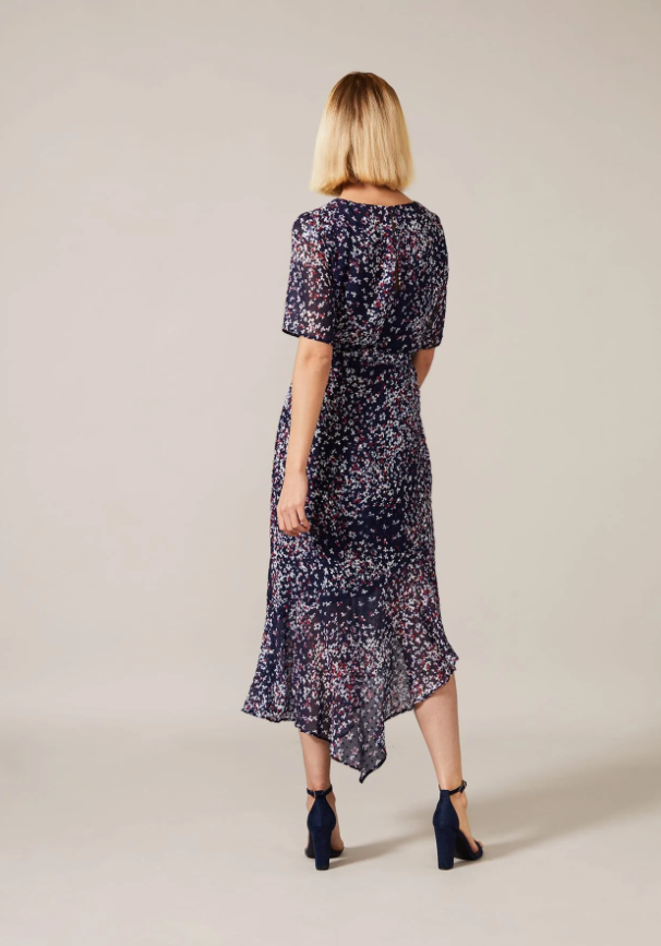 Phase Eight Klara Ditsy Floral Dress baxk view