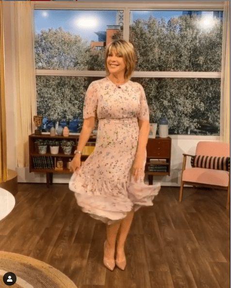 where to get Ruth Langsford This Morning dresses pink floral dress 22 May 2020 Photo Ruth Langsford