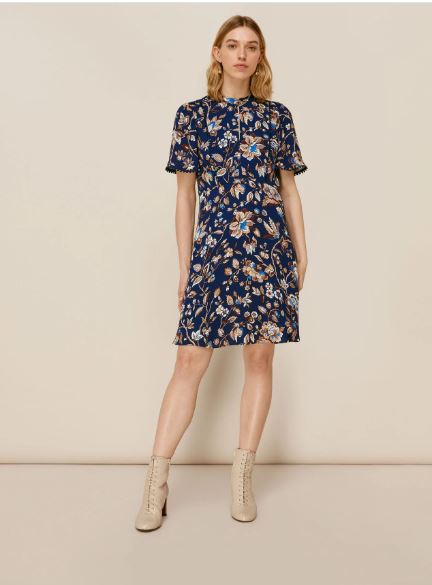 Whistles Prairie Blossom Print Dress