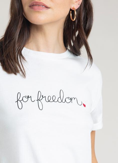 Beulah London For Freedom Organic Cotton T-shirt